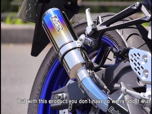 MAC MRD EV-R Slip-on Exhaust for YAMAHA YZF-R25 Overview