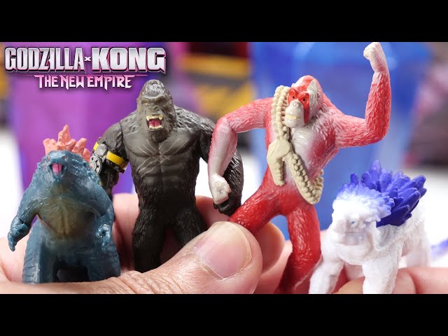 Unboxing EVERY Godzilla X Kong Hollow Earth Crystal Surprise Monster (Complete Set)