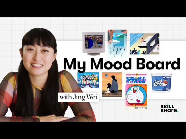How 90s PC Games and Cool Whip Influenced Jing Wei | My Mood Board