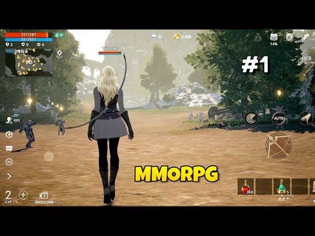 Top 8 Best MMORPG Android, iOS Games 2020 #1