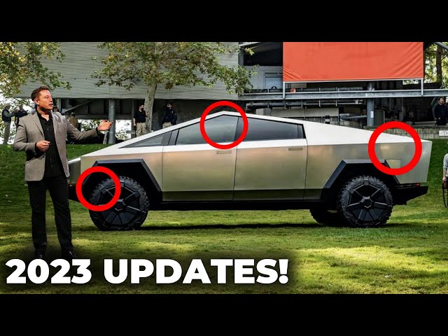 Tesla Cybertruck: HUGE Updates and Changes 2023!