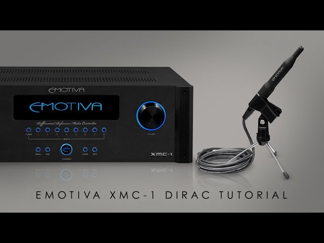 Emotiva XMC-1 Dirac Live Tutorial