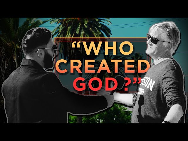 DOES GOD EXIST? MUSLIM DEBATES ATHEISTS IN LA | ‘GOD EXISTS: PROVE ME WRONG’