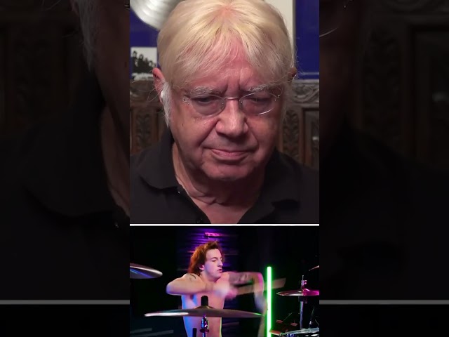 Ian Paice reacts to Tosh Peterson performing Fireball: "I never even thought of doing that." ​⁠⚡️
