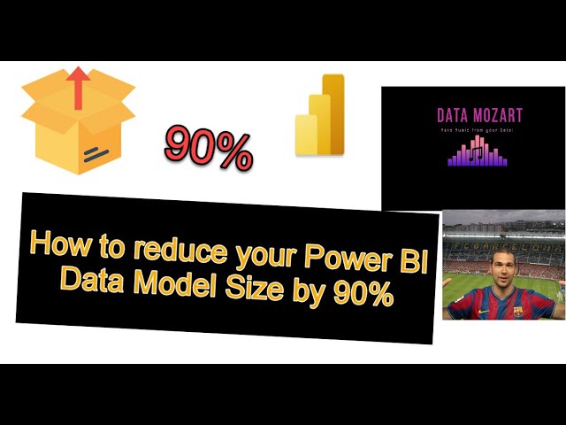 How to reduce Power BI Data Model size by 90%