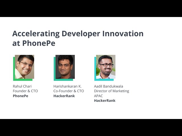 Accelerating Developer Innovation at PhonePe with Rahul Chari