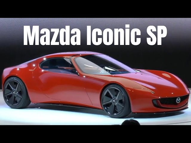 Mazda Iconic SP Sports Car Revealed at Japan Mobility Show 2023