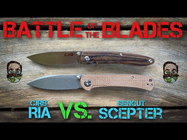 Battle of the Blades: CJRB Ria vs. Sencut Scepter - Two of the BEST sub-three inch EDC’s square off!