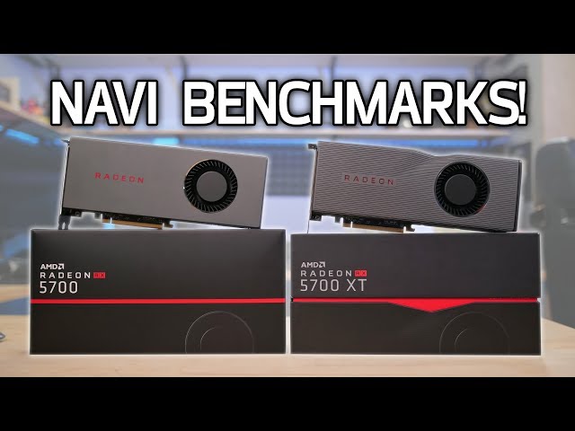 NAVI REVIEW: Radeon RX 5700 and 5700 XT Benchmarks vs RTX 2060 + 2070 Super!