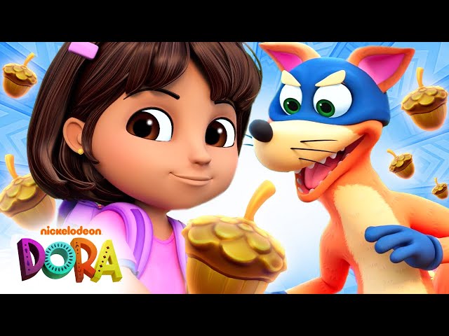 Dora & Swiper Find a Magic Acorn! 🌰 NEW DORA 5 Minute Episode | Dora & Friends