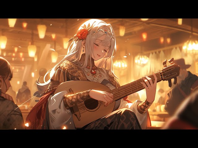 Relaxing Medieval Music - Towns & Taverns BGM, Sleeping Music, Bard/Tavern Ambience