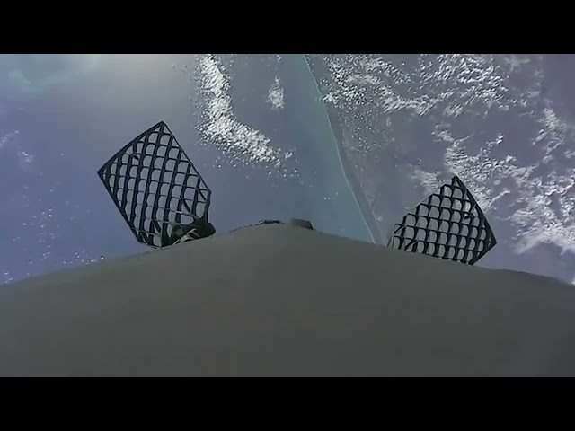 Elon Musk Space X view from Falcon s flight to space!