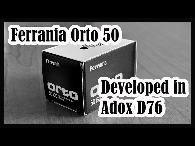 Ferrania Orto 50 - My first 2 rolls - Developed in Adox D76. Shot with my Pentax MX