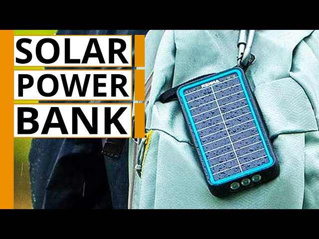 7 Best Portable Solar Power Banks for Camping