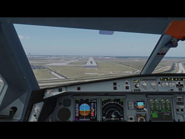 Detroit KDTW Landing | ToLiss A346 | XP12