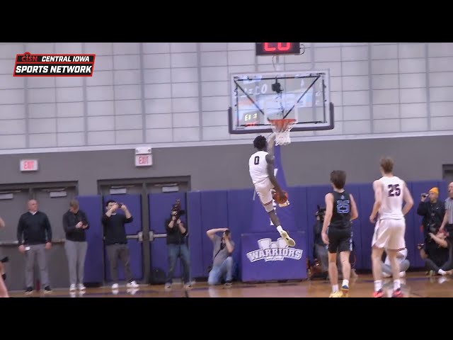 Omaha Biliew brings the house down with this insane dunk!