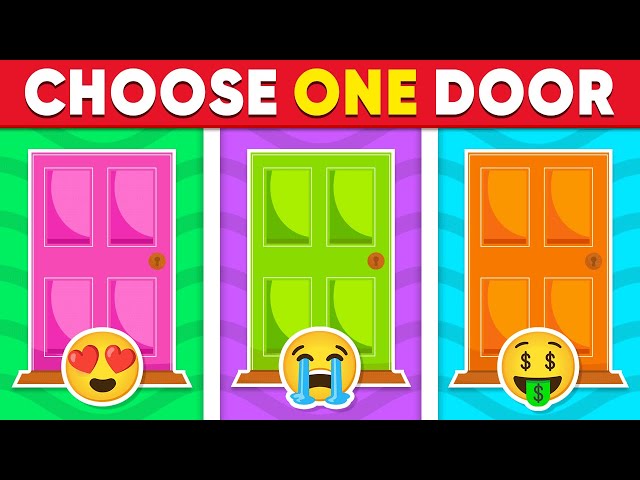 Choose One Door! - 2 GOOD and 1 BAD | Don't Choose The Wrong Door