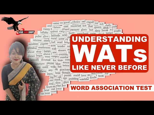 Concept Behind Word Association Test (WAT) & How Can You Improve While Being Original by Kavita Modi