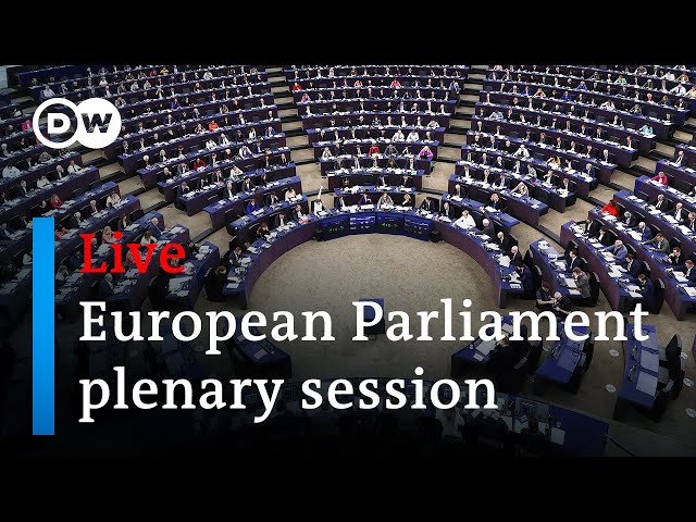 Live: European Parliament debates migration, Russia, China, pharmaceutics | DW News