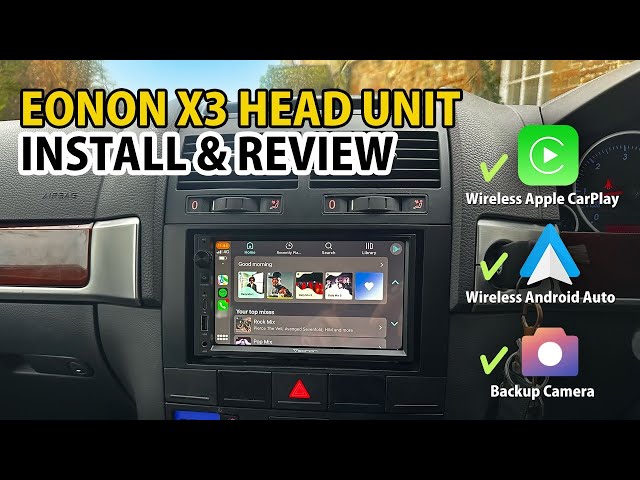 Installing Apple Carplay & Android Auto into my Volkswagen Touareg - EONON X3