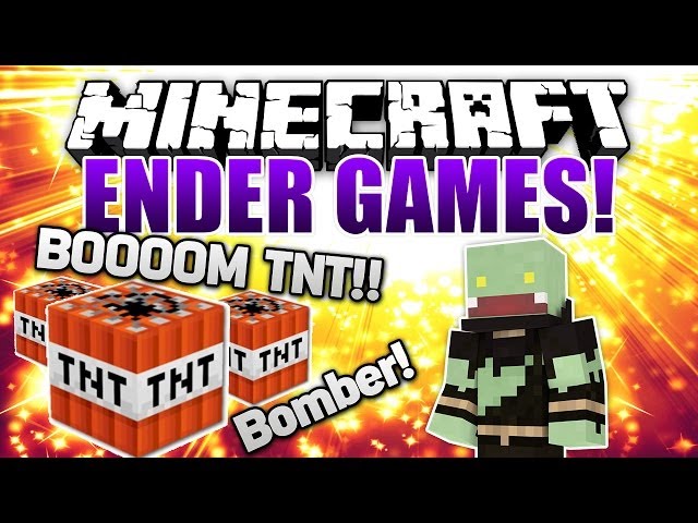 TNT FUN & EXPLOSIONEN mit dem BOMBER-KIT! - Minecraft ENDER GAMES SERIE #9 | ungespielt
