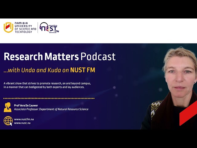 Research Matters Podcast_ Prof Vera De Cauwer