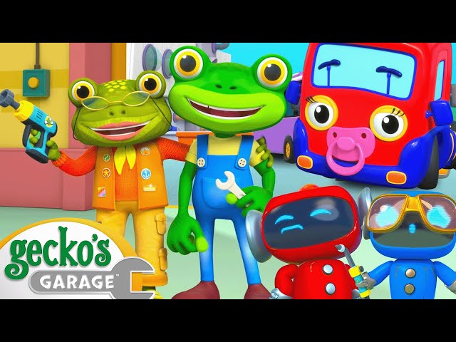 Grandma Gecko to the Rescue | Gecko's Garage | Cartoons For Kids | Toddler Fun Learning