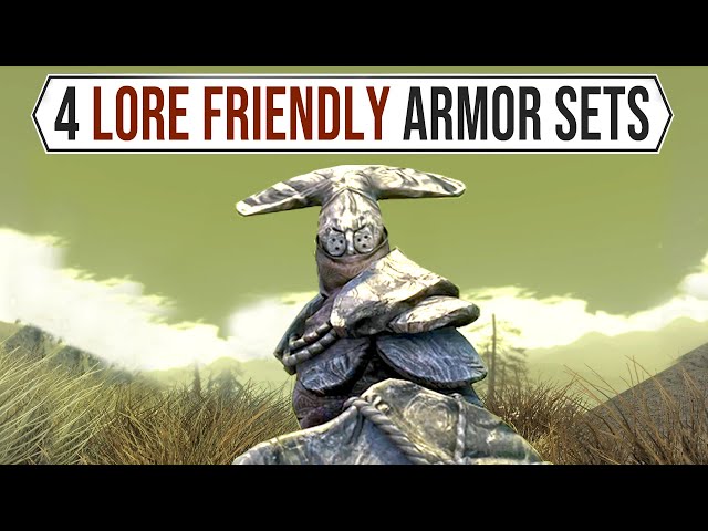 4 Wired but lore friendly armor sets you can find in Skyrim!
