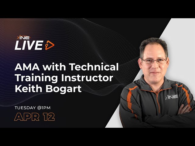 AMA w/ Technical Training Instructor Keith Bogart