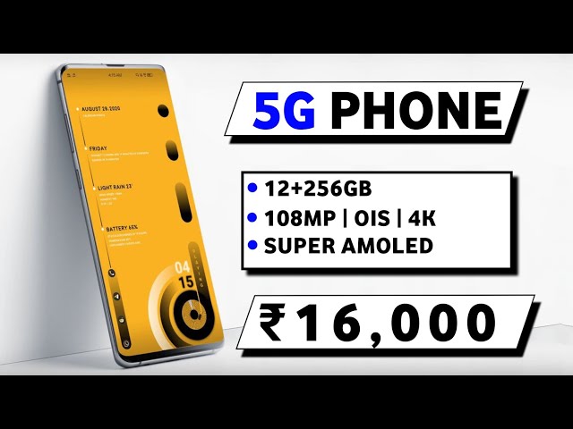 5 Best 5G Smartphone Under 16000 In India 2024 | Best Phone Under 16000