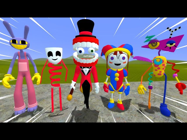 THE AMAZING DIGITAL CIRCUS CHARACTERS IN Garry's Mod