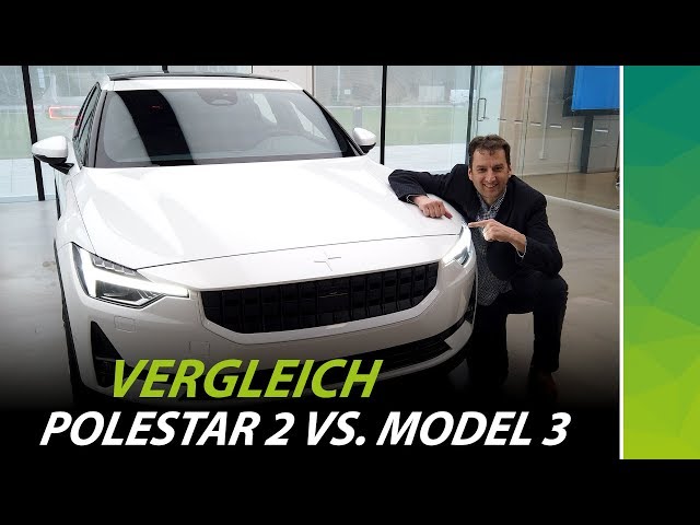 Real Competitors? Test Drive Polestar 2 vs. Tesla Model 3