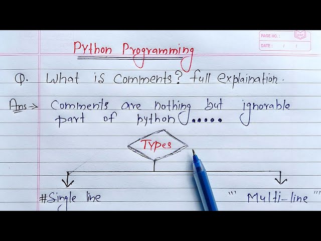 Python Comments | Learn Coding