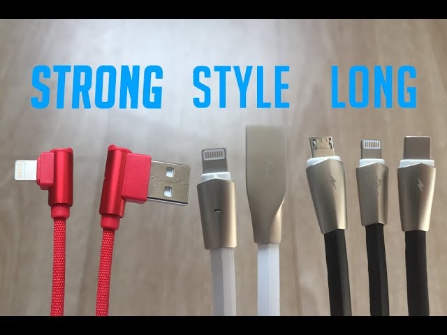 Are these the best and strongest iPhone charging cables in the world? Aimus cables review