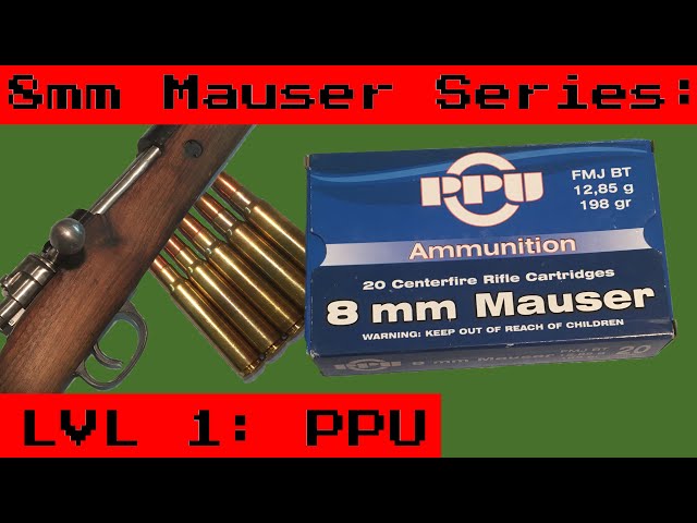 Surplus 8mm Ammo Review: PPU 198 grain