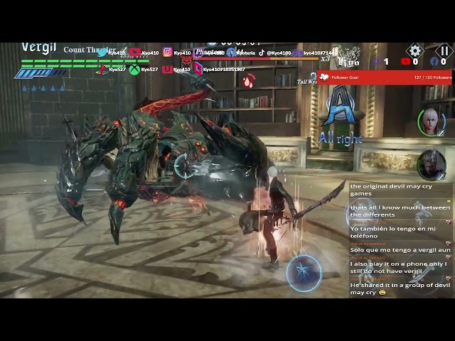 Devil May Cry: Peak of Combat "Count Thunder Vergil"