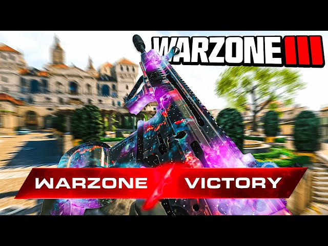 My First Game on NEW FORTUNES KEEP MAP! (MW3 WARZONE WIN)