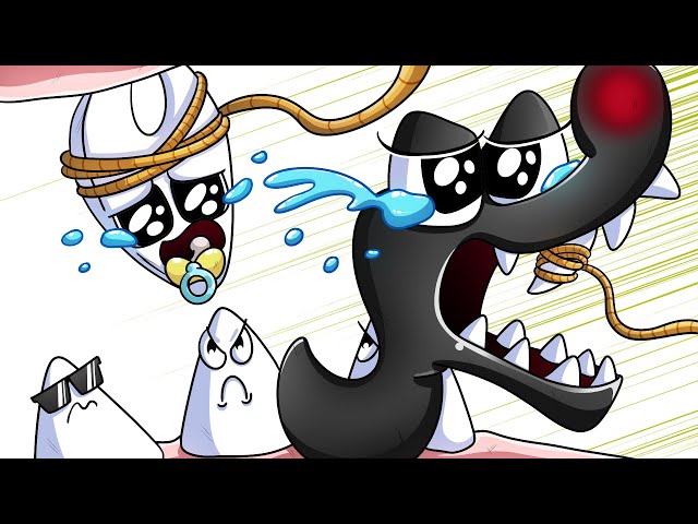 [ANIMATION] Alphabet Lore Has A Teeth problem! 😬🦷|Bad Teeth Story| Alphabet × Poppy Playtime Cartoon