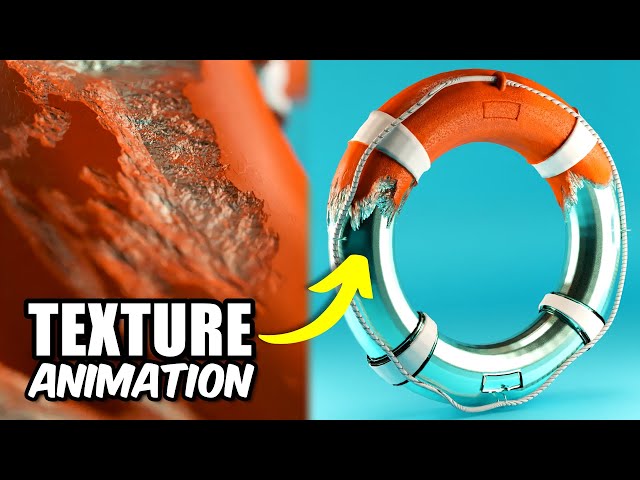 Texture Transition Animation in Blender 4.0