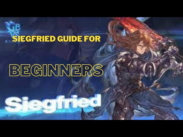 DragonKnight Siegfried Beginners Guide!!(Granblue Fantasy Relink)