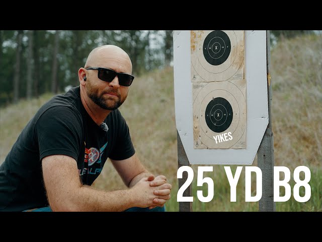 On the Range With Blue Alpha: How NOT to Shoot a 25 Yd B8