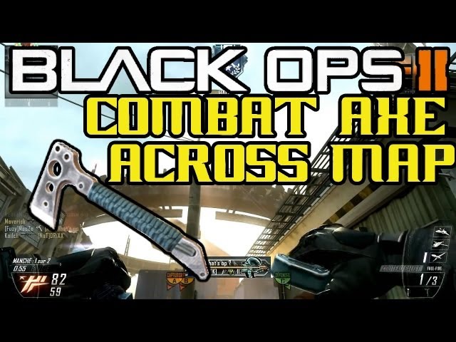 Black Ops 2 - Combat Axe Across map (Tomahawks Across Map)