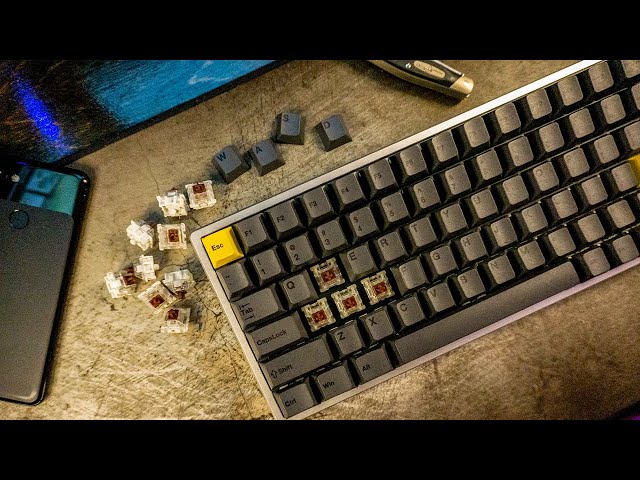 Lubed vs Unlubed Gateron Silent Brown Switches | KP Republic XD84