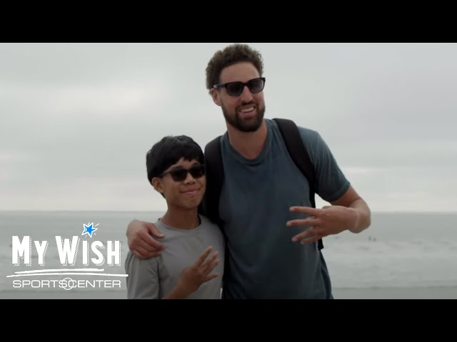 My Wish: Klay Thompson grants Joseph's wish | SportsCenter