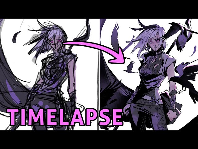 Timelapse: Pale Crow