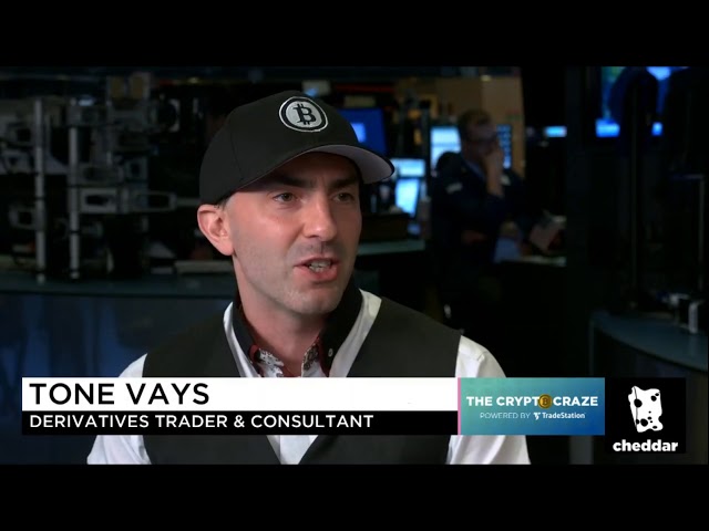 Tone Vays - Cheddar Bitcoin Interview from NYSE Floor