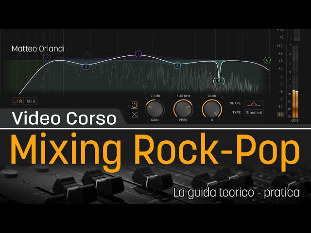 Mixing Rock-Pop: presentazione del corso