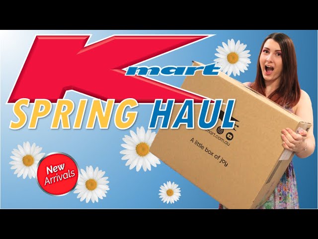 Spring 2021 Kmart Haul | BUYING THE LATEST ARRIVALS AT KMART!