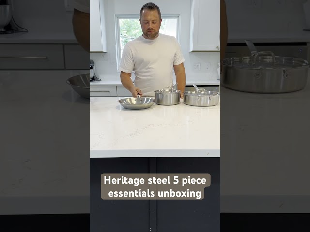 If you want quality stainless steel cookware that is non toxic, check out Heritage Steel! #ad
