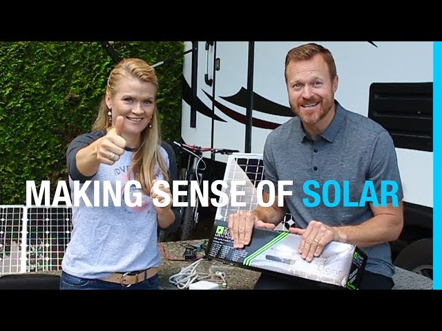 MAKING SENSE OF SOLAR + ZAMP GIVEAWAY (OUR RV SOLAR SETUP - PART 1)